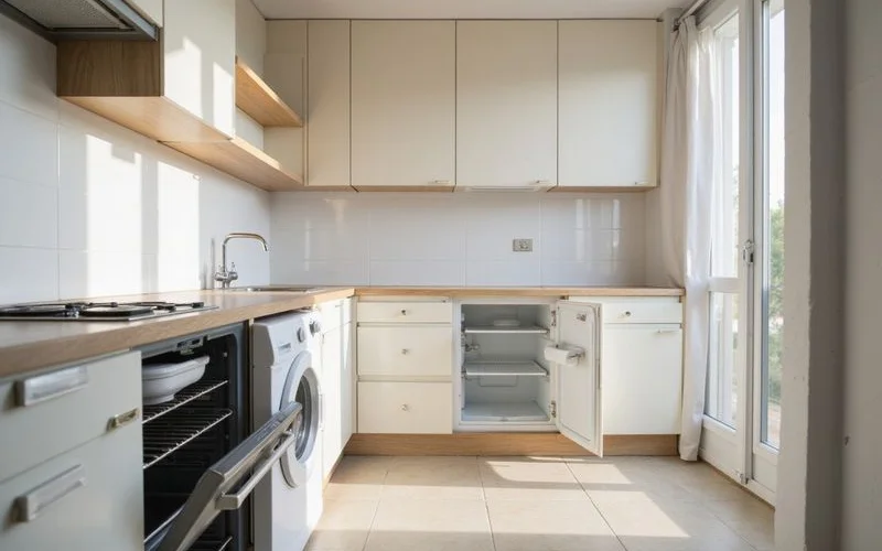 Résultat impeccable d'un nettoyage après déménagement pour état des lieux