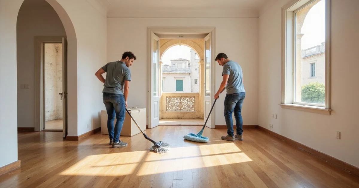 Un nettoyage après déménagement pour récupérer votre caution