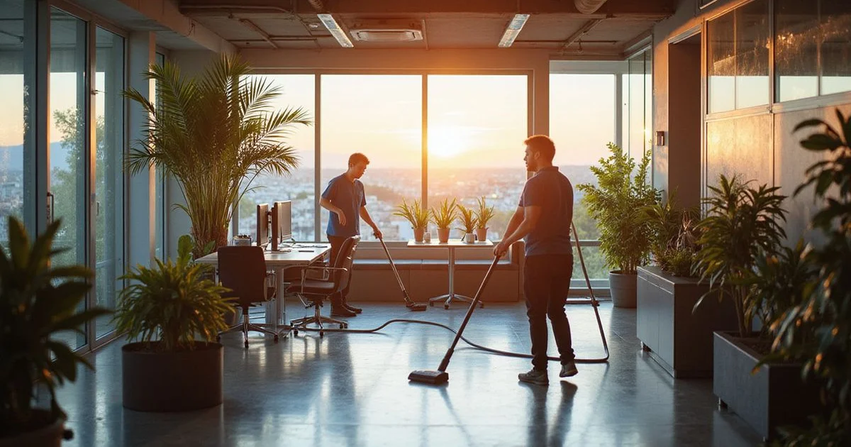 Un nettoyage de bureaux professionnel adapté à vos horaires