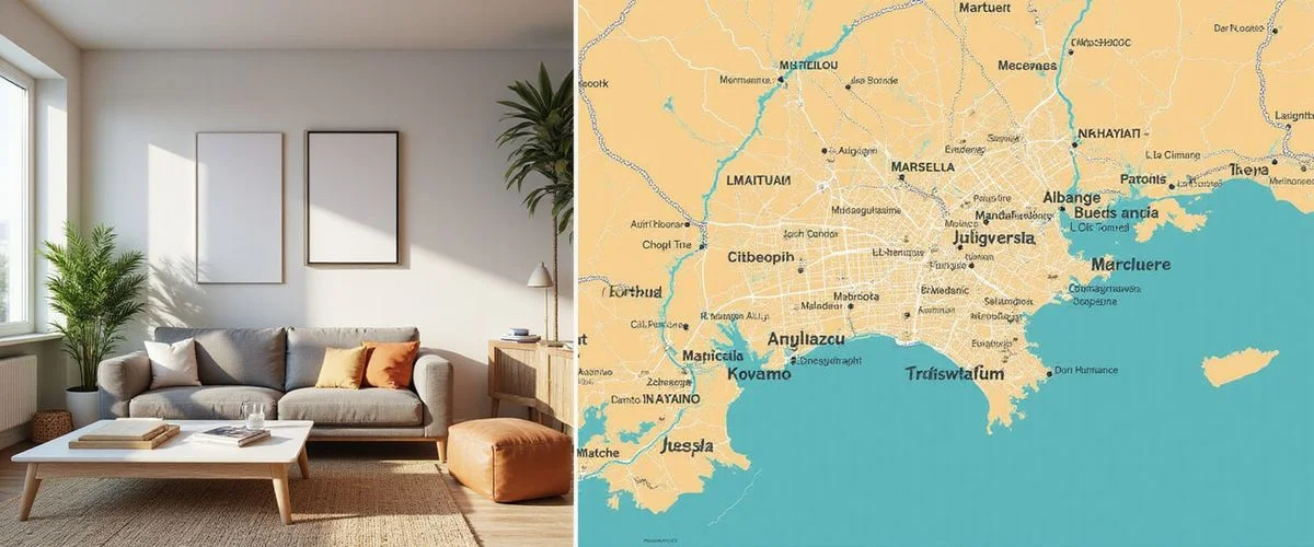 Carte des zones d'intervention de Nettoyage Éclat dans la métropole Aix-Marseille